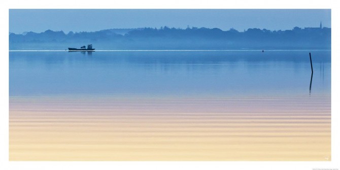 Photo Petit matin dans le Golfe du Morbihan, Bretagne par Philip Plisson